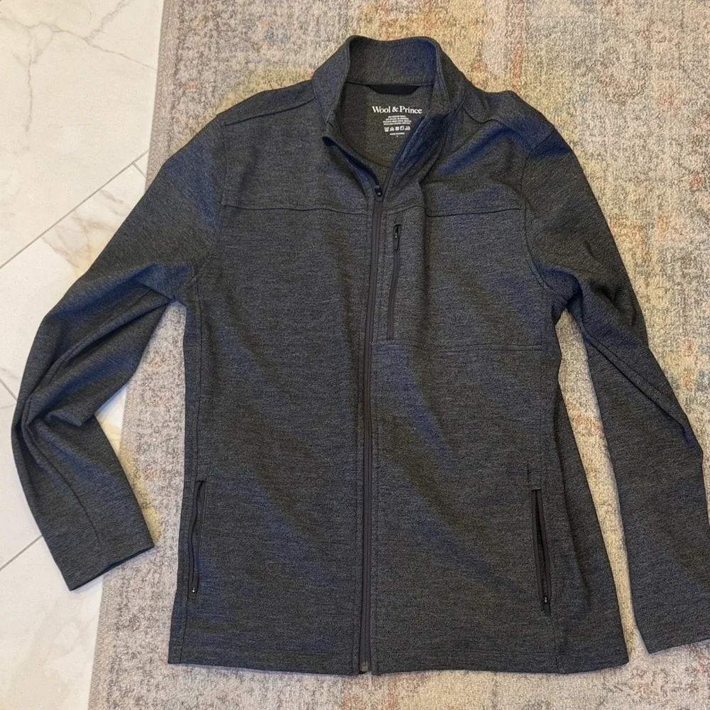 Wool & Prince Ponte Fit Jacket Fleece - Picture 1 of 6